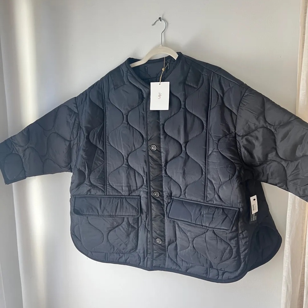 The Frankie Shop Teddy Quilted Jacket